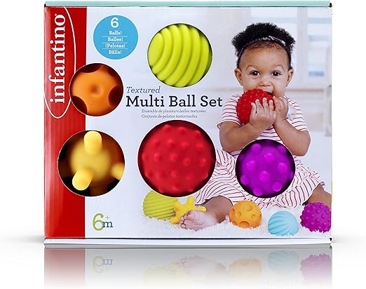 Buy Infantino Textured Multi Ball Set | Yallatoys.com