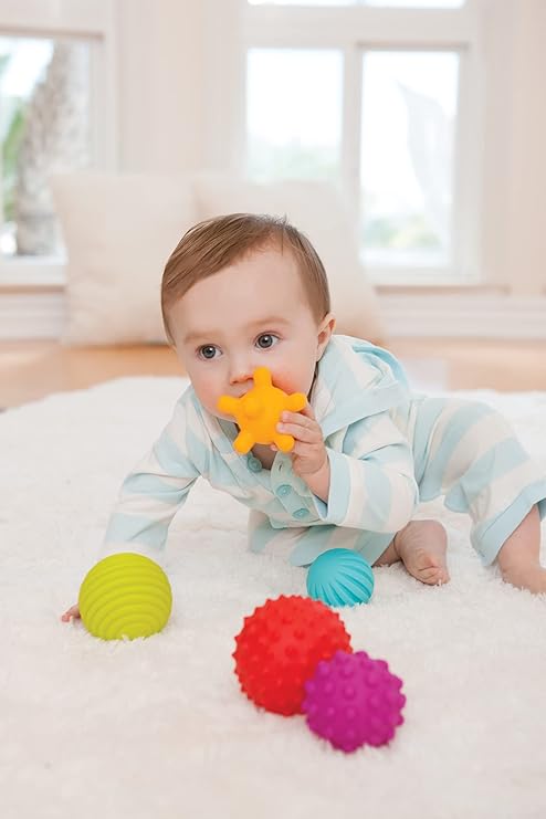 Buy Infantino Textured Multi Ball Set | Yallatoys.com