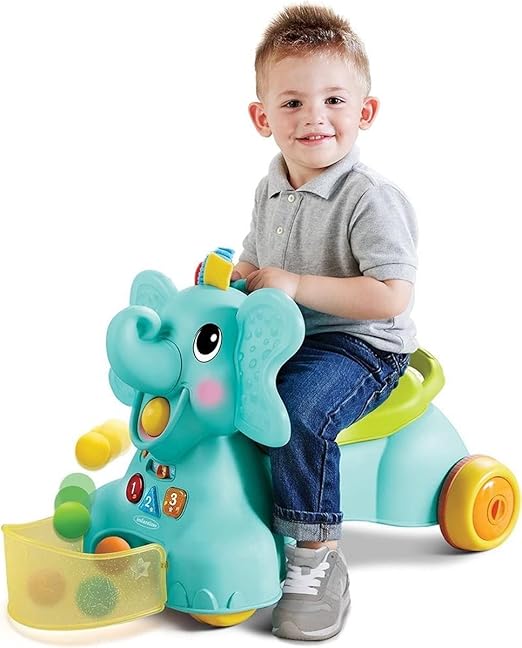 Buy Infantino 3 in 1 Sit, Walk and Ride Elephant | Yallatoys.com