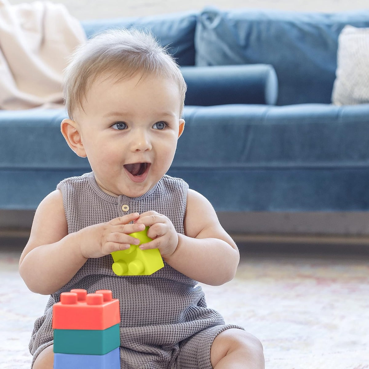 Buy Infantino Super Soft Building Blocks | Yallatoys.com