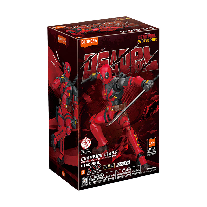 Blokees Marvel Infinity Saga Deadpool Model Kit Blokees Yallatoys