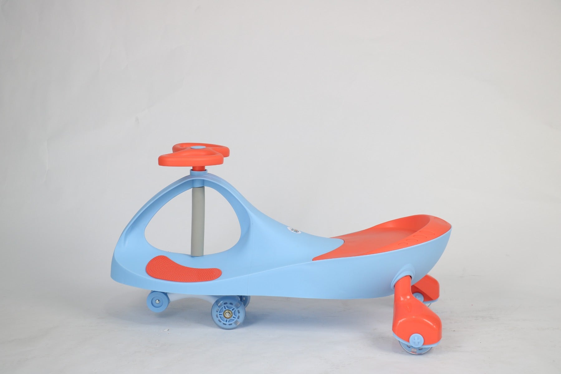 Buy Swing Car for Kids without Lights and Sounds Blue | Yallatoys.com