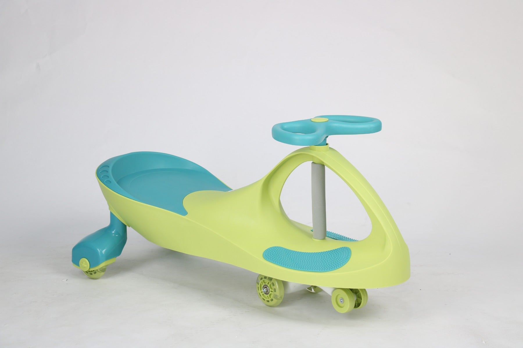 Buy Swing Car for Kids without Lights and Sounds Green | Yallatoys.com