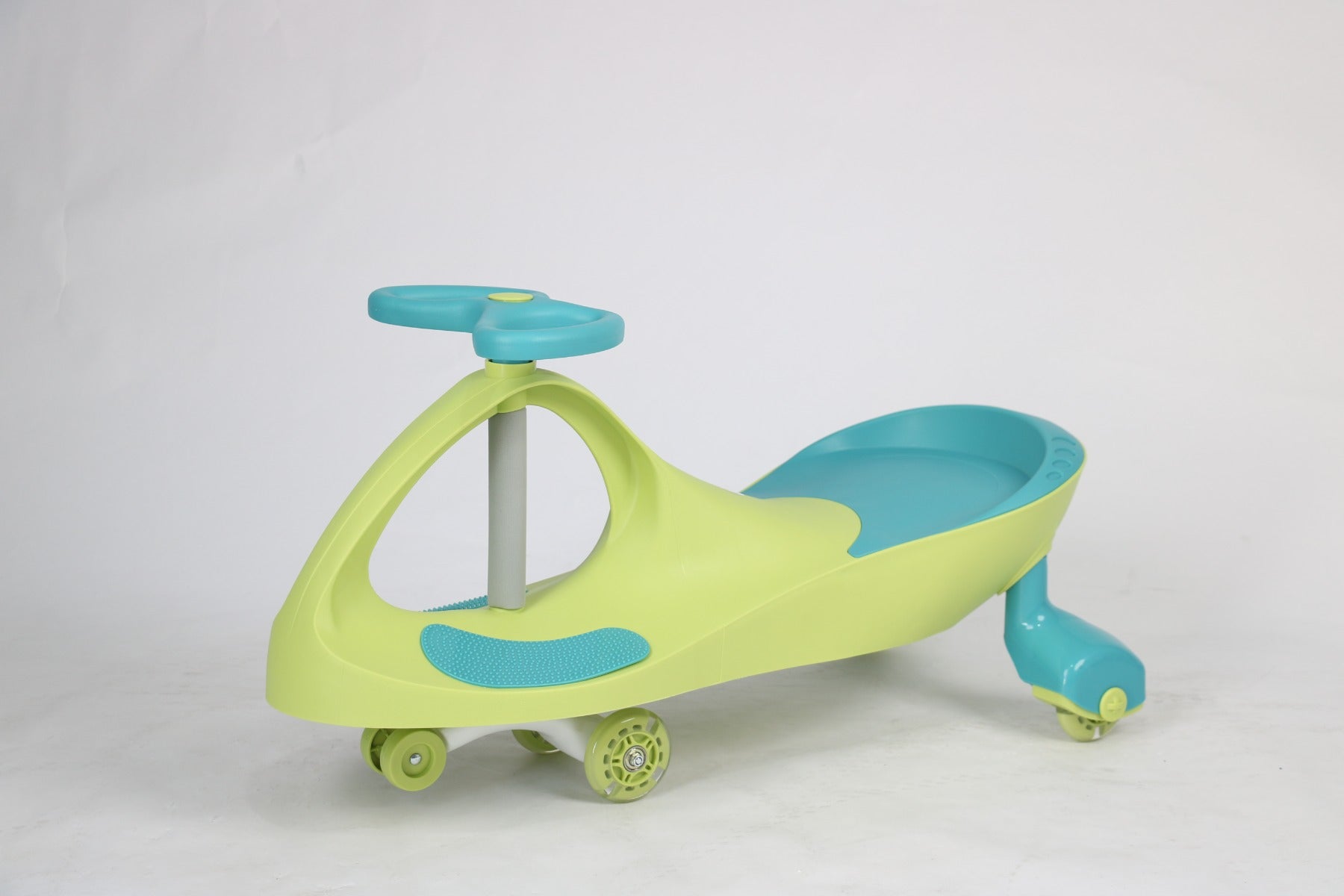 Buy Swing Car for Kids without Lights and Sounds Green | Yallatoys.com