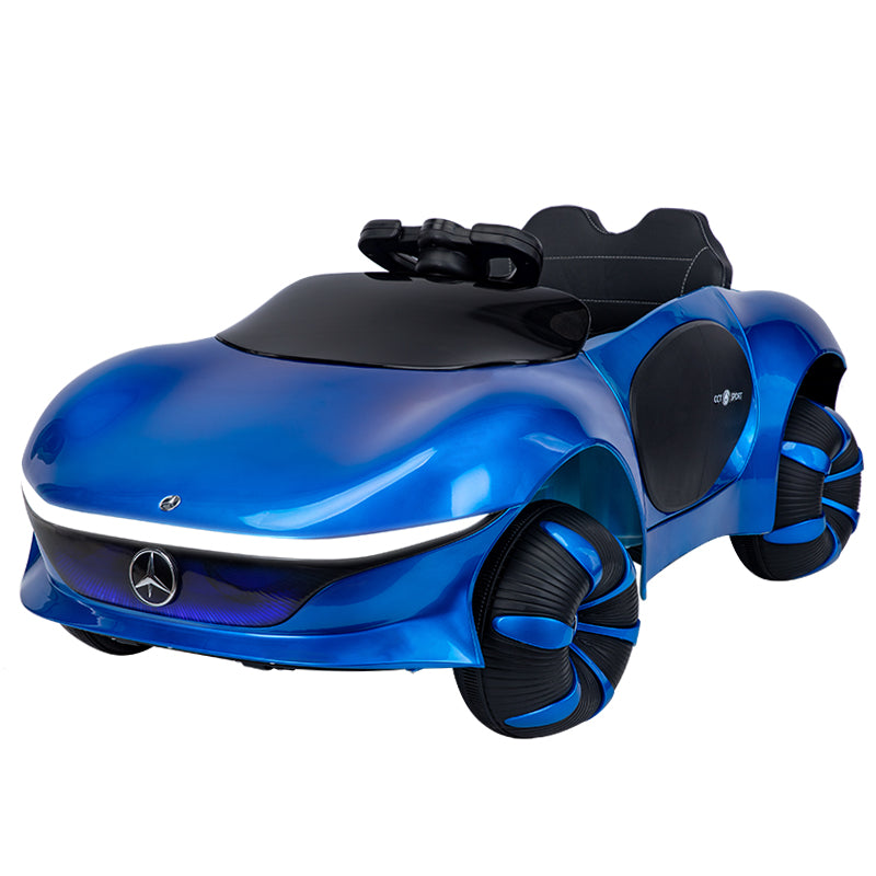 Buy Mercedes Benz 12v Battery Operated Car with Remote Blue | Yallatoys.com