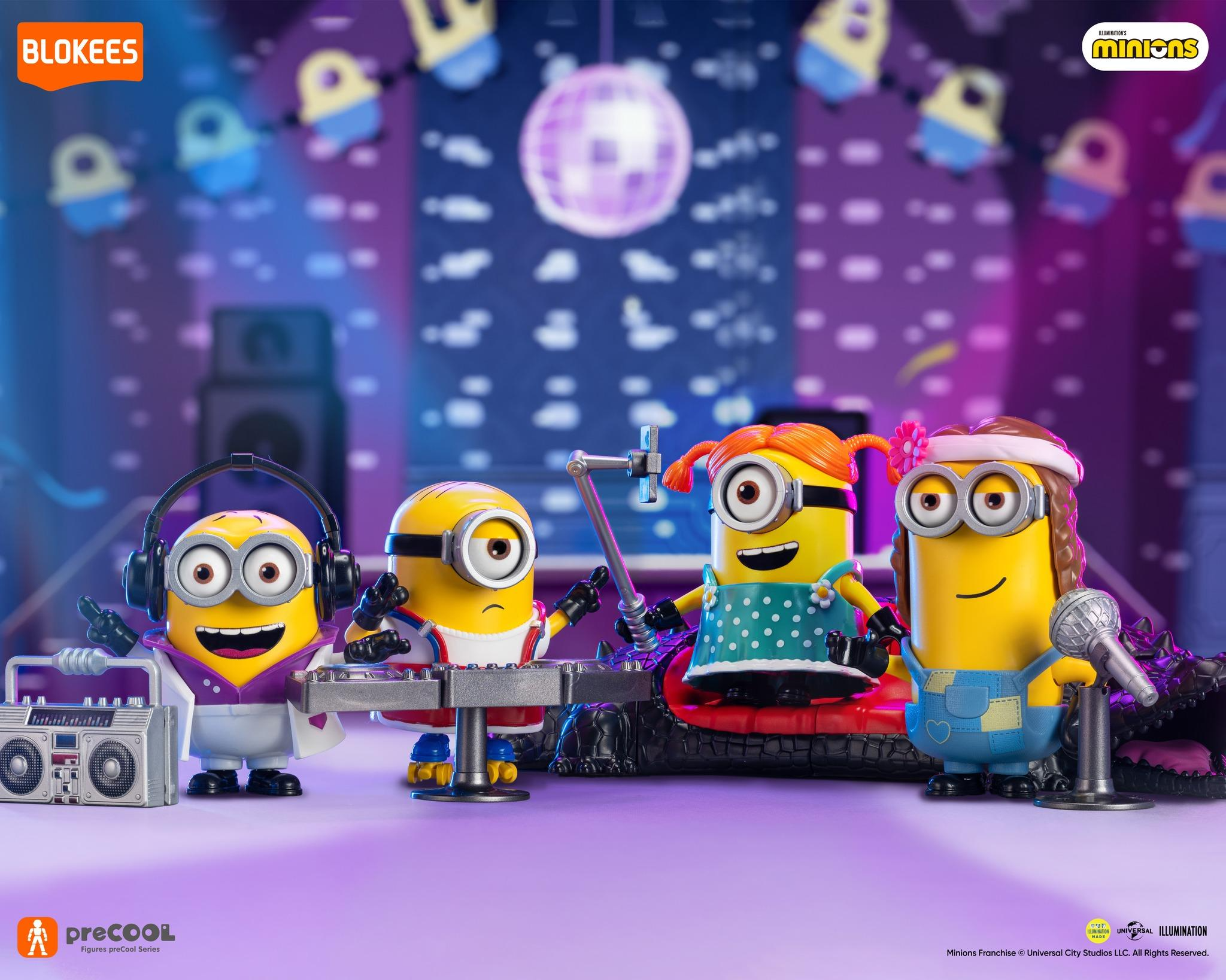 Blokees Minions Celebration Party Kevin Singer Blokees Yallatoys