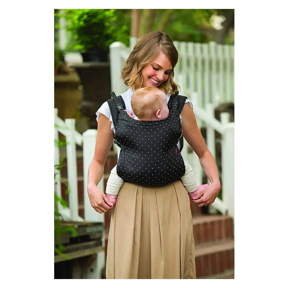Infantino Zip Travel Baby Carrier Black Yallamomz Yallatoys