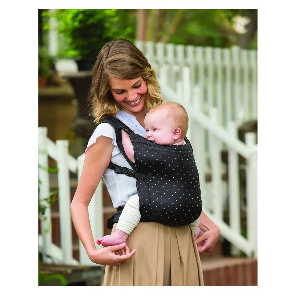 Infantino Zip Travel Baby Carrier Black Yallamomz Yallatoys
