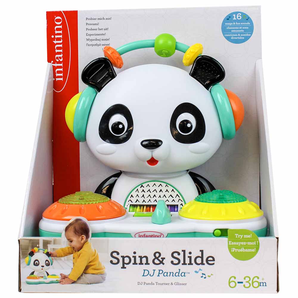 Buy Infantino Spin & Slide Dj Panda Musical Toy | Yallatoys.com