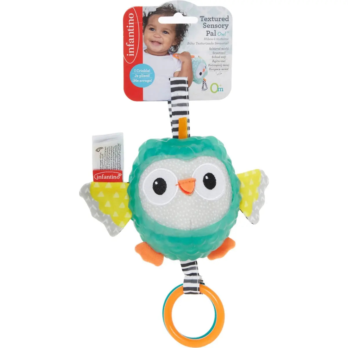 Infantino Textured Sensory Pal Owl Infantino Yallatoys