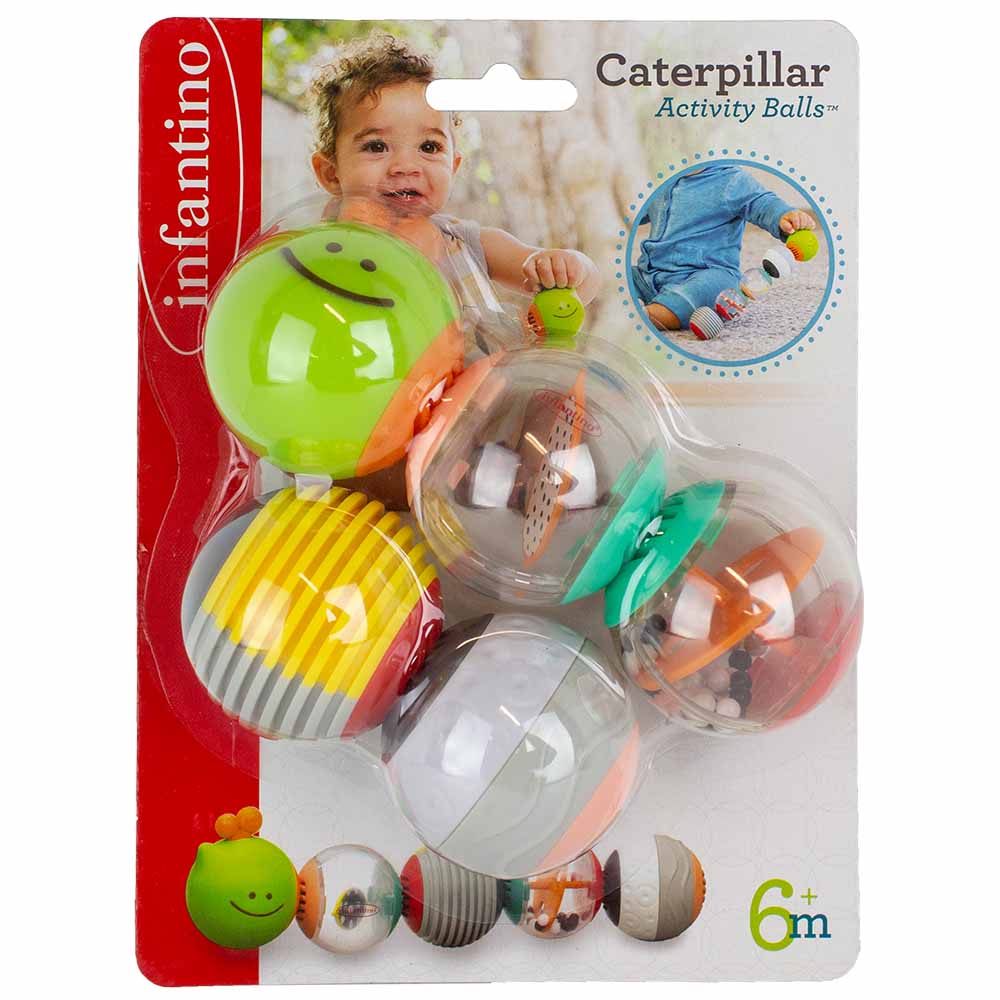 Buy Infantino Caterpillar Activity Balls | Yallatoys.com