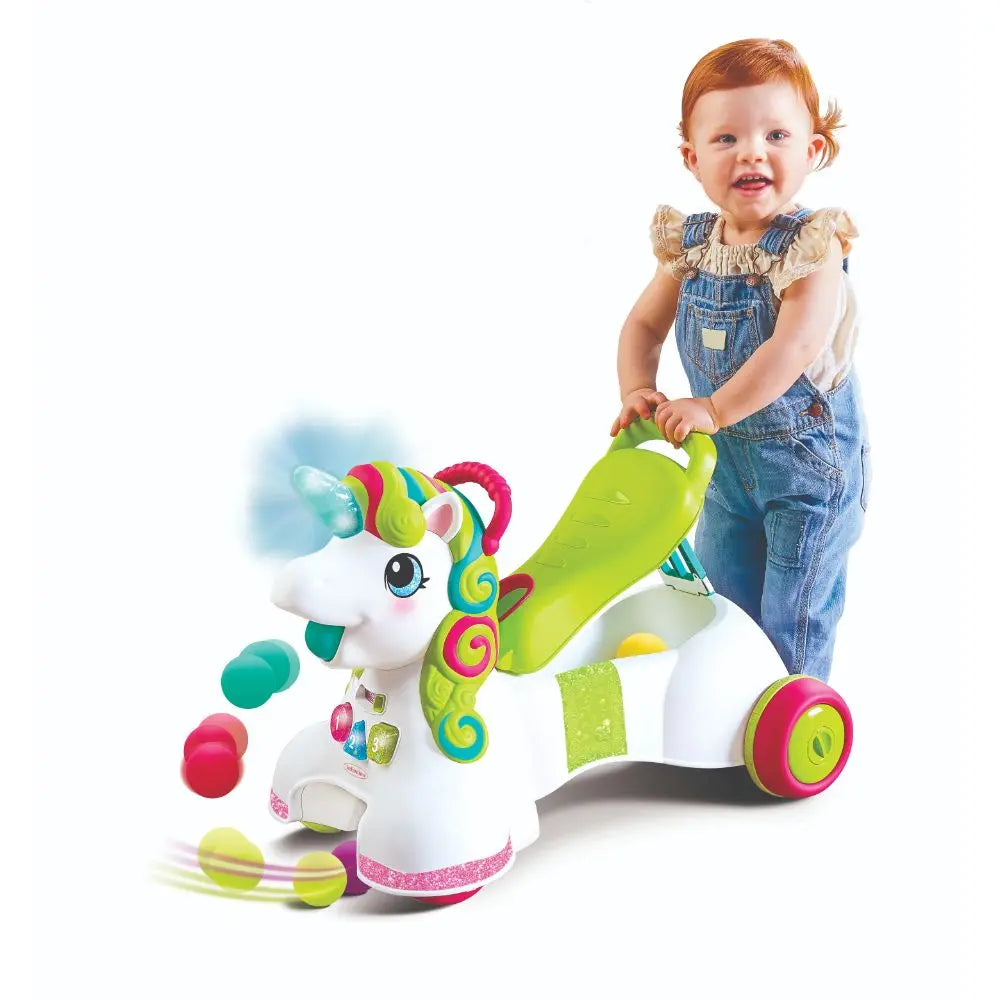 Infantino 3 in 1 Sit Walk & Ride Unicorn Infantino Yallatoys