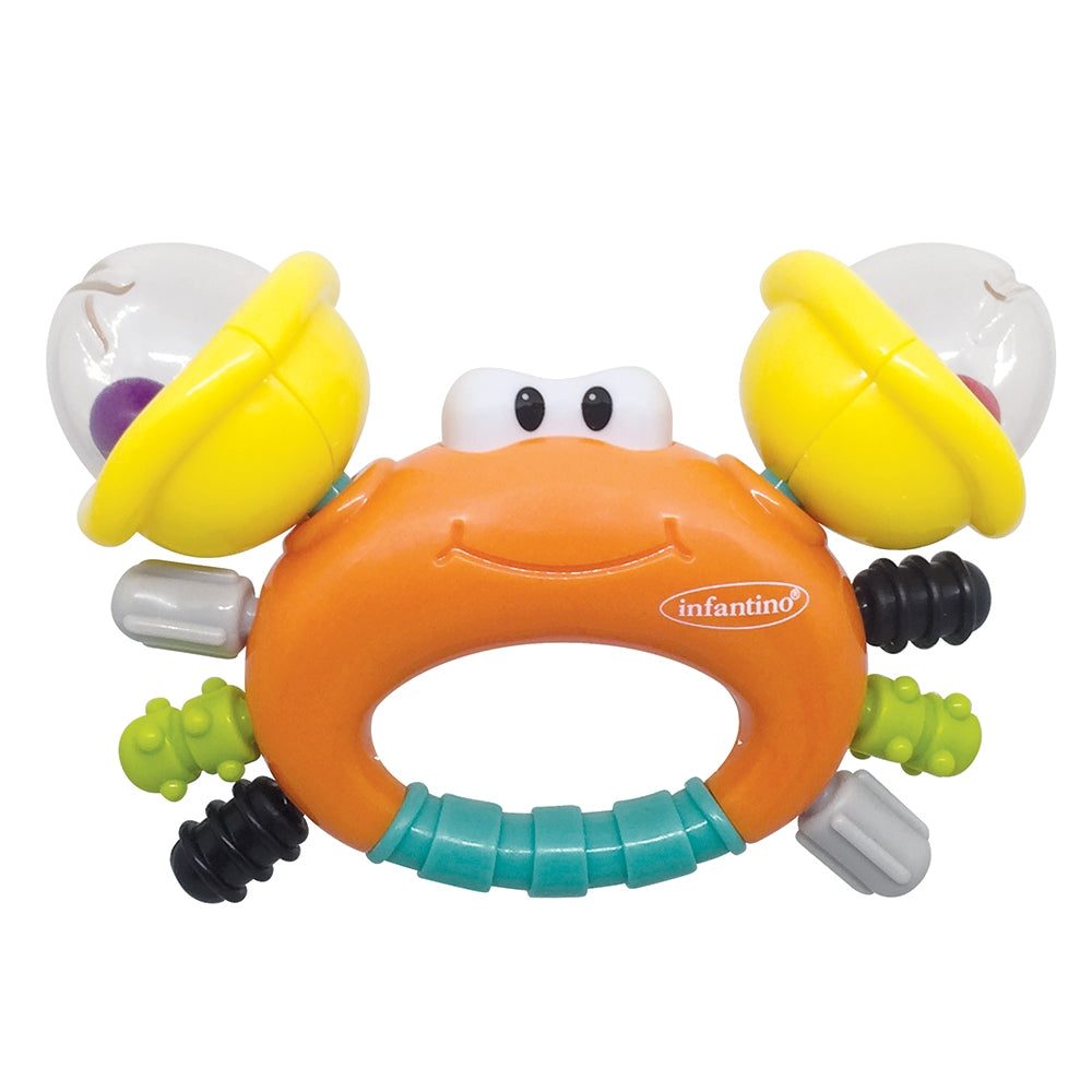 Buy Infantino Sand Crab Rattle & Teether | Yallatoys.com