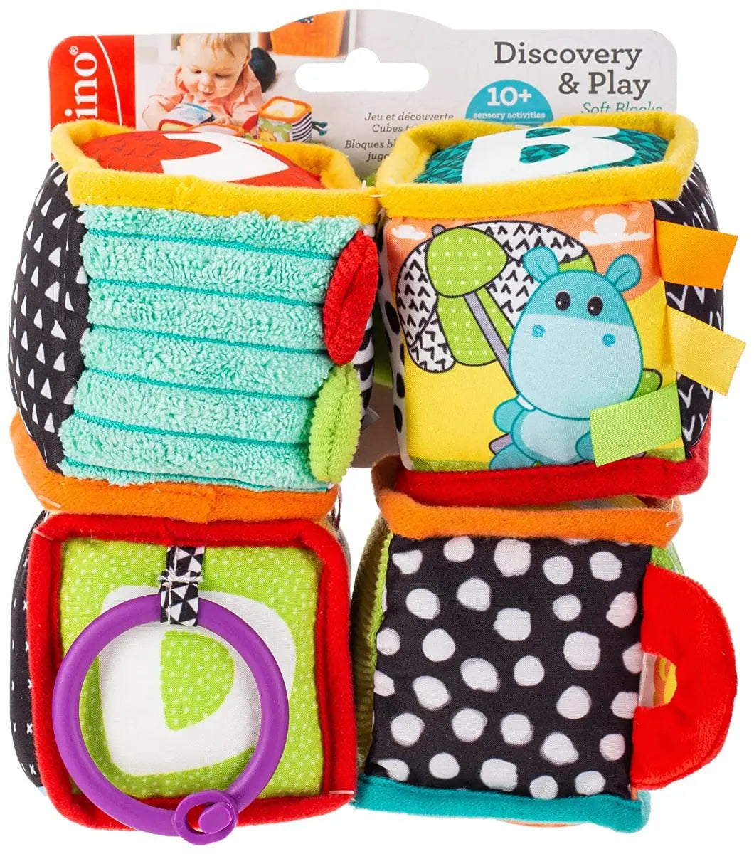 Infantino Discover & Play Soft Blocks Infantino