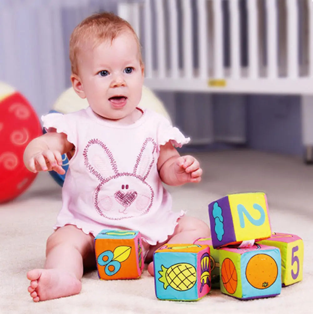 Infantino Discover & Play Soft Blocks Infantino