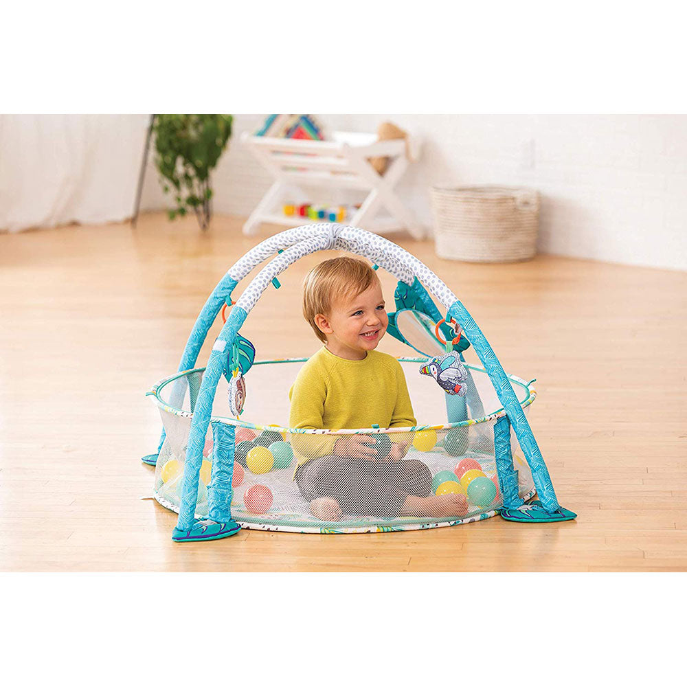 Buy Infantino 3 in 1 Jumbo Activity Gym & Ball Pit | Yallatoys.com