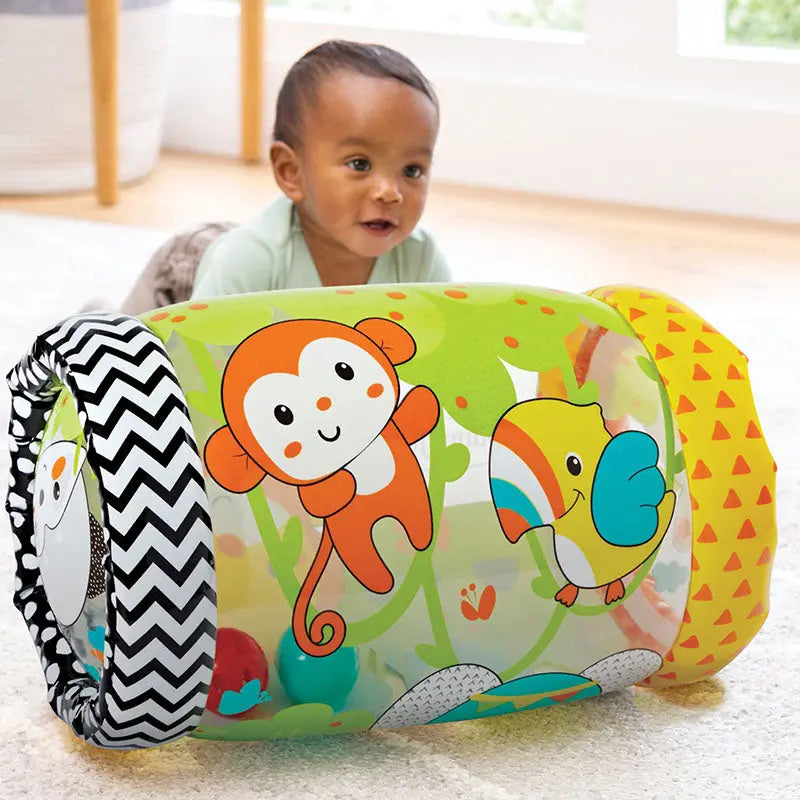 Infantino Jungle Peek & Roll Infantino Yallatoys