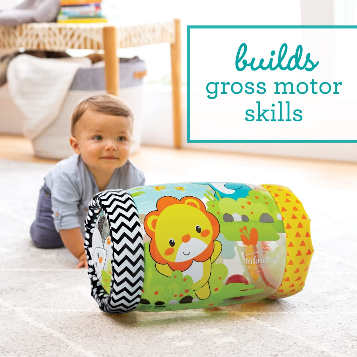 Buy Infantino Jungle Peek & Roll | Yallatoys.com