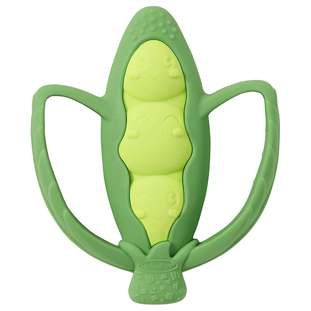 Buy Infantino Lil Nibbles Textured Silicone Teether | Yallatoys.com