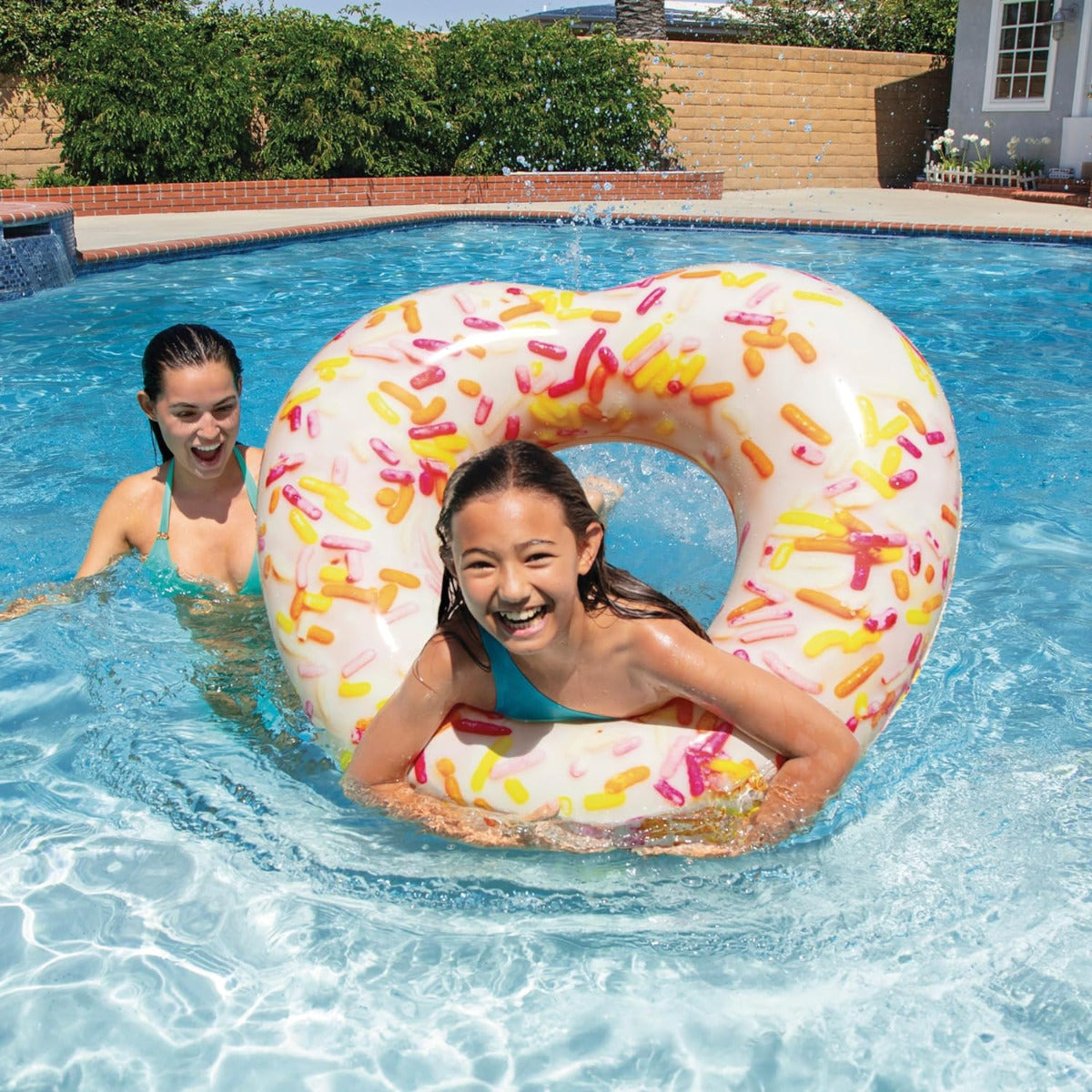 inflatable donut float