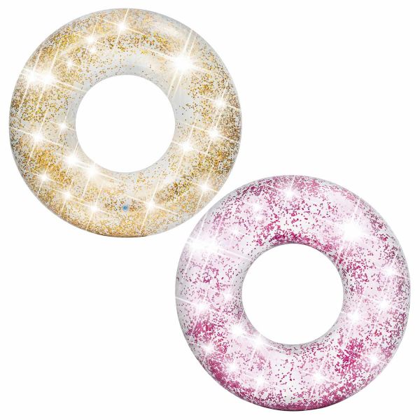 inflatable glitter pool float