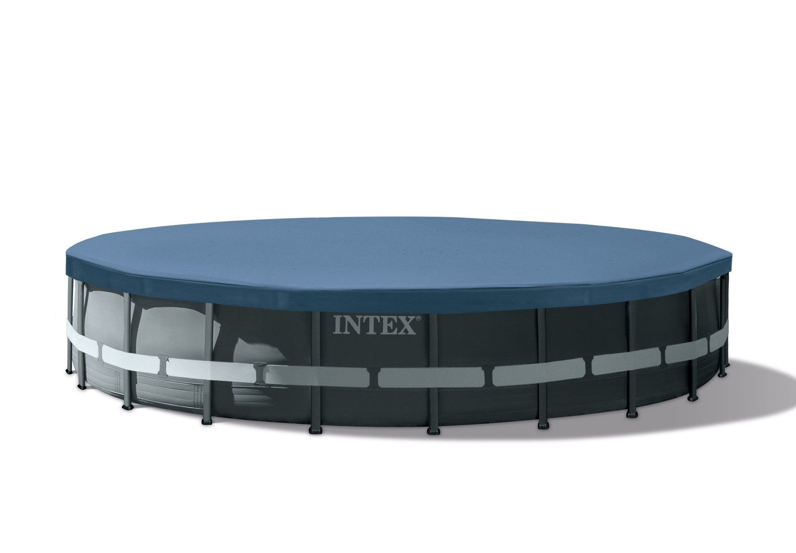 Buy Intex Ultra XTR Round Frame Pool Set with Sand Filter Ladder Ground Cloth and Cover 6.1m x 1.2m (Free Installation in 24hrs) | Yallatoys.com