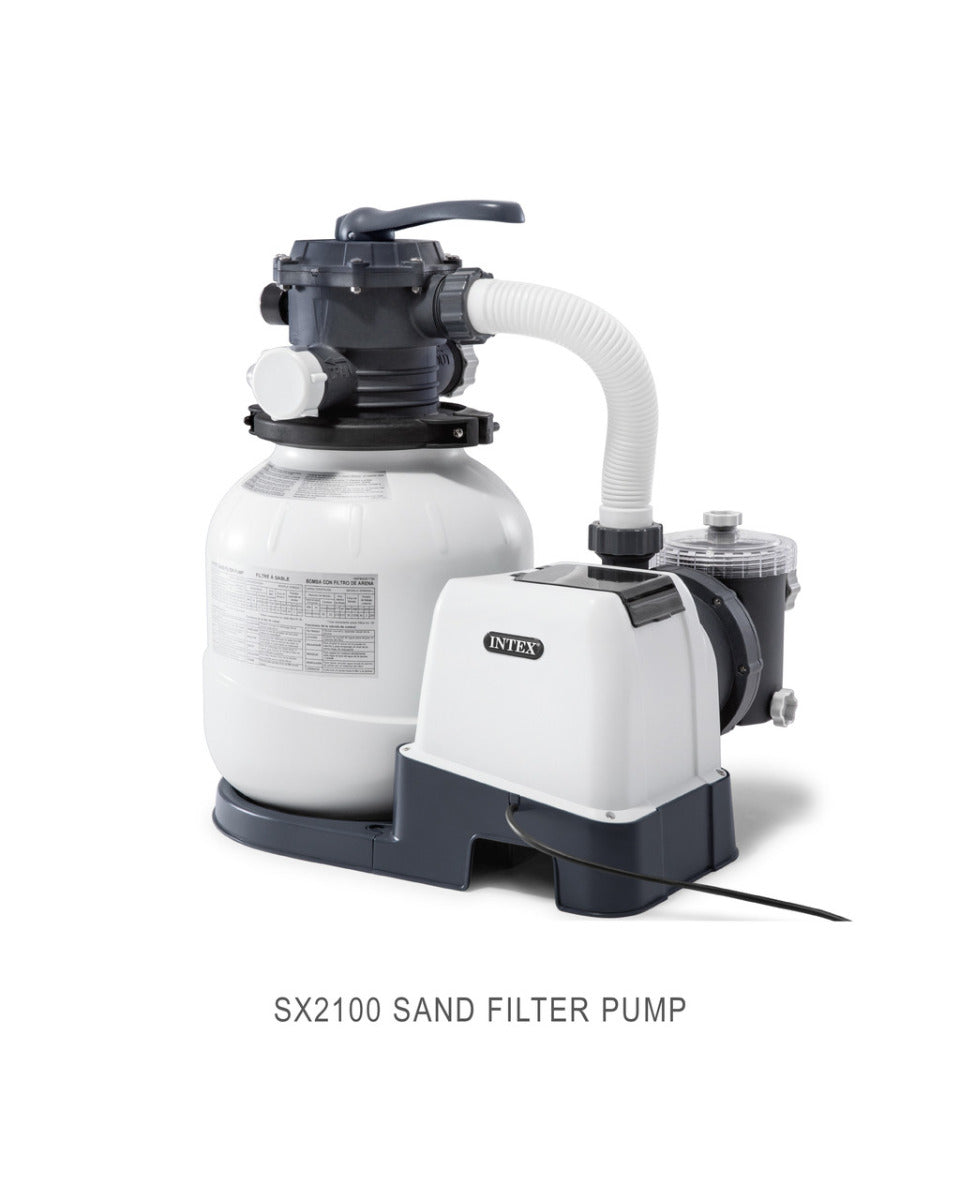 Buy Intex Krystal Clear Sand Filter Pump 2100 GPH | Yallatoys.com
