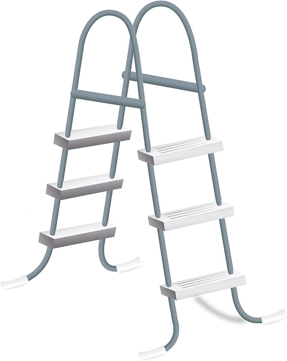 Buy Intex Prism Frame Rectangular Pool Set with Filter Pump & Ladder 3m x 1.7m x 0.8m (Free Installation in 24hrs) | Yallatoys.com