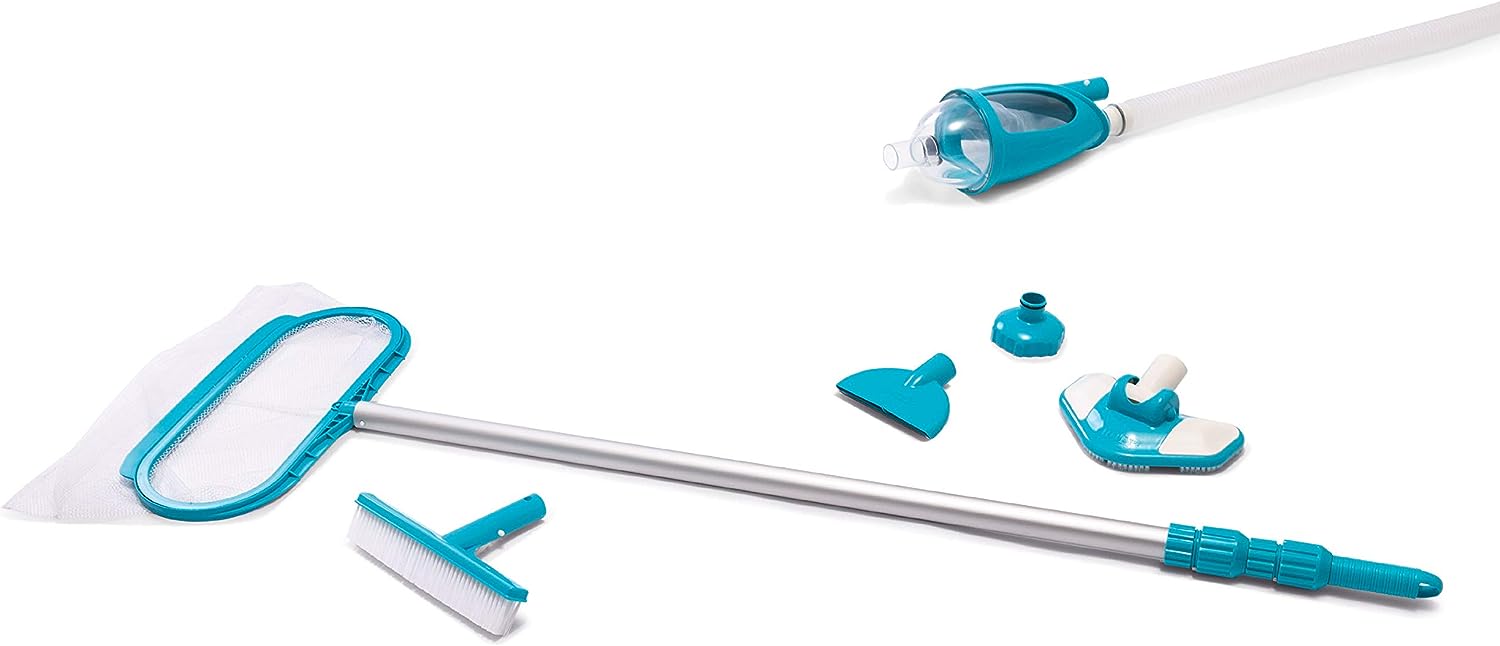 Buy Intex Deluxe Pool Maintenance Kit with Telescoping Aluminum Pole | Yallatoys.com