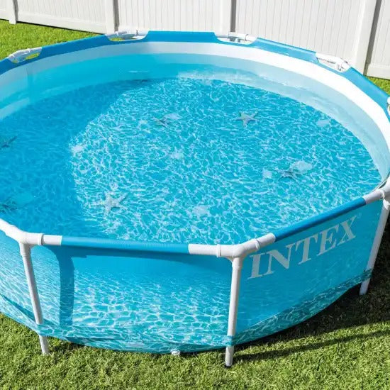 Buy Intex Beachside Metal Frame Pool 3.05m | Yallatoys.com