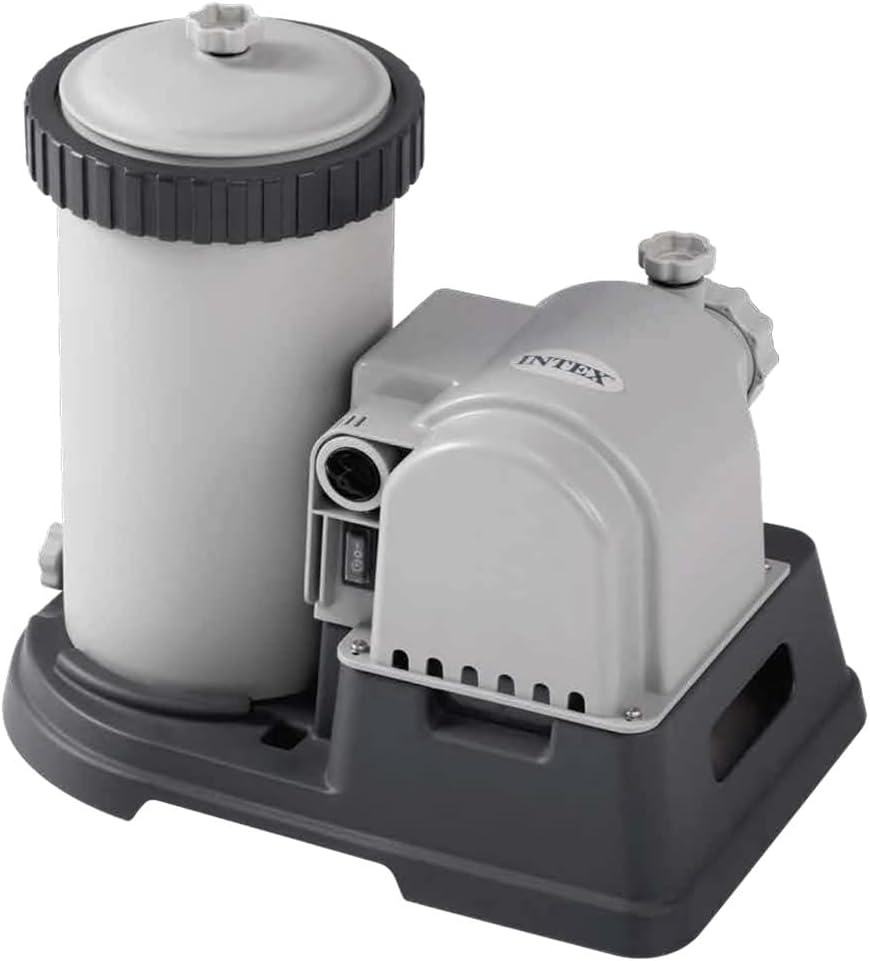 Buy Intex Krystal Clear Cartridge Filter Pump 2500gal per Hour for Pools | Yallatoys.com