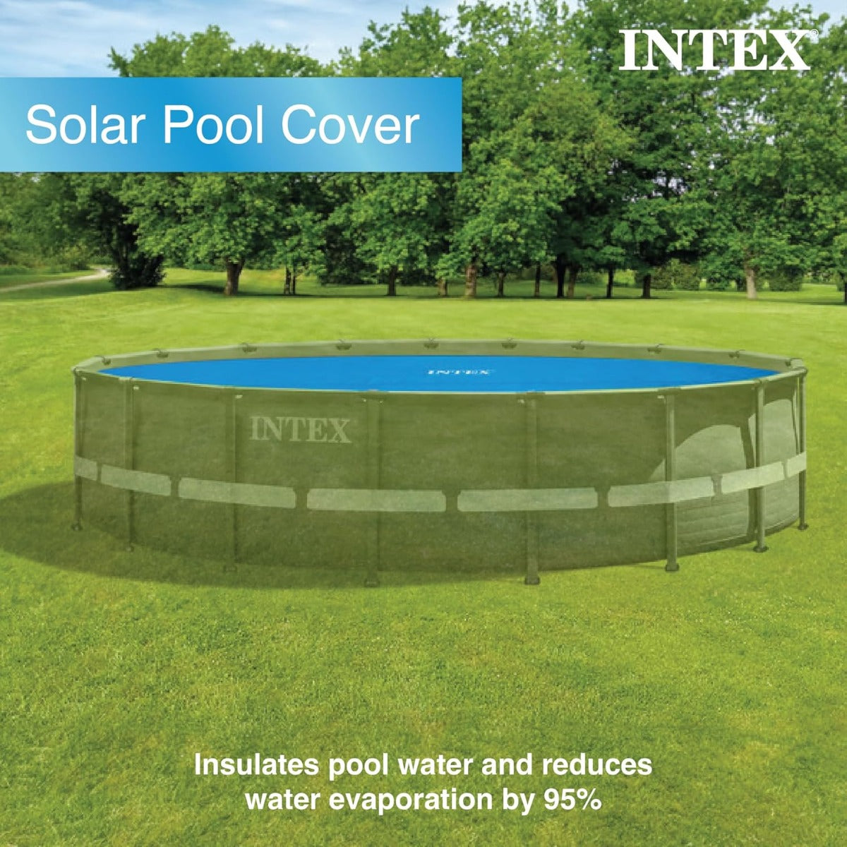 Buy Intex Solar Cover 3.66m | Yallatoys.com