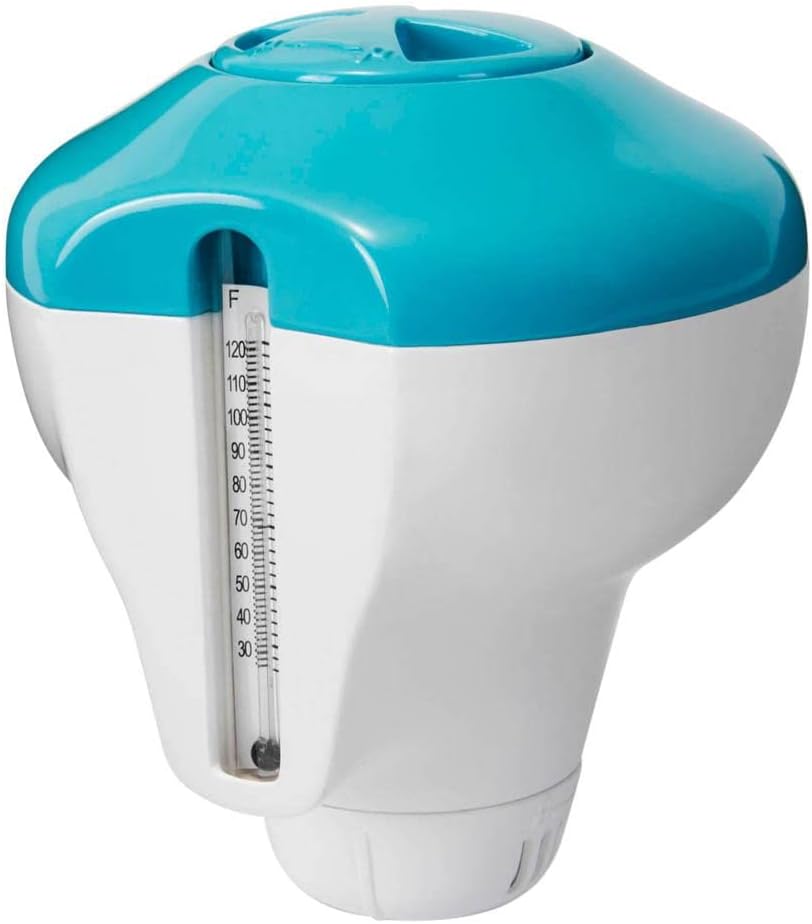 Buy Intex 2-in-1 Floating Chlorine Dispenser With Thermometer | Yallatoys.com