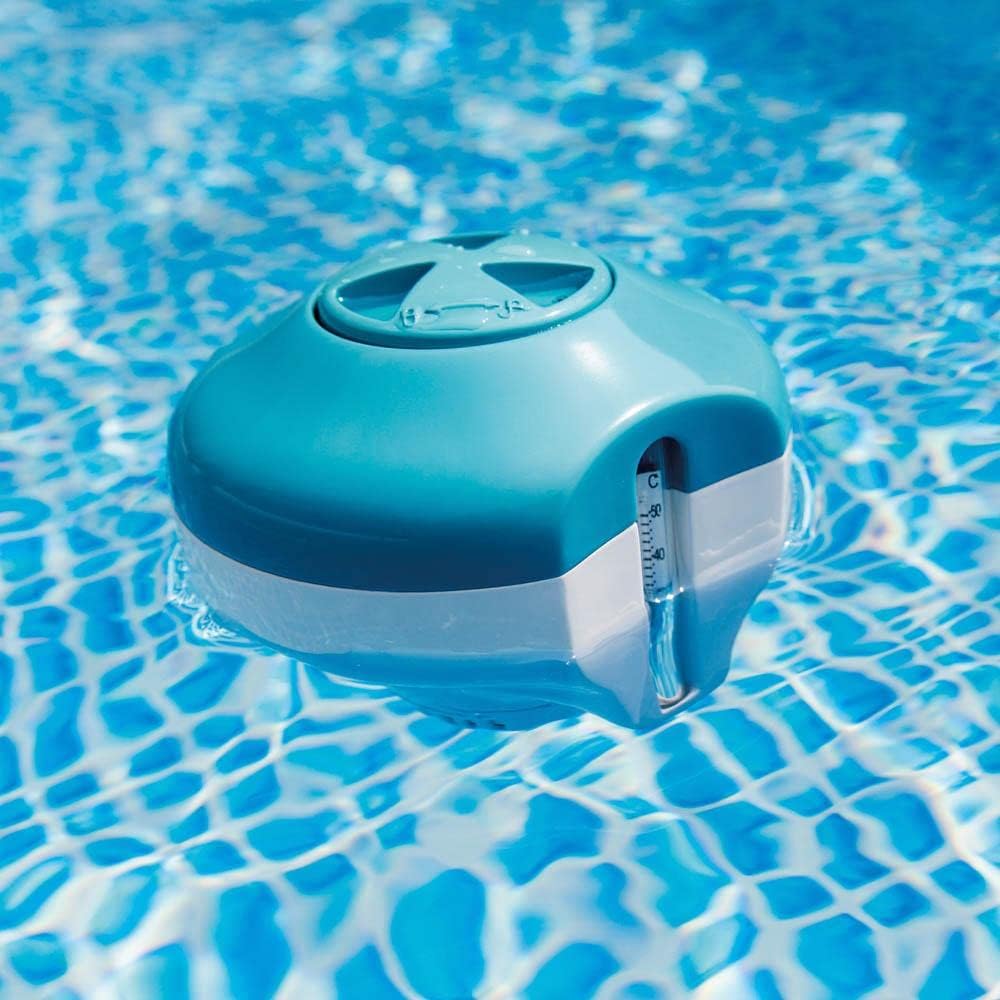Buy Intex 2-in-1 Floating Chlorine Dispenser With Thermometer | Yallatoys.com