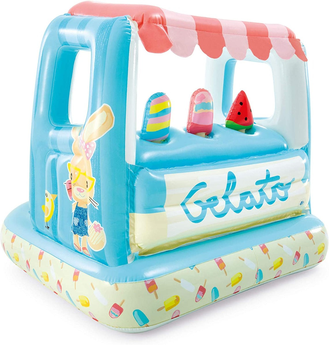 Buy Intex Ice Cream Stand Inflatable Playhouse and Pool | Yallatoys.com