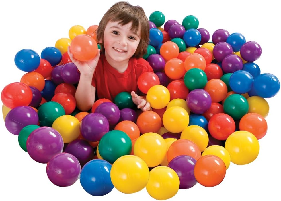 Buy Intex Fun Ballz 100 Multi Colored Plastic Balls | Yallatoys.com