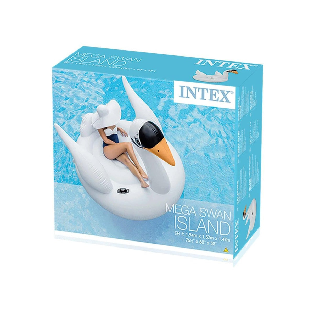 Buy Intex Mega Swan Island Pool Float | Yallatoys.com