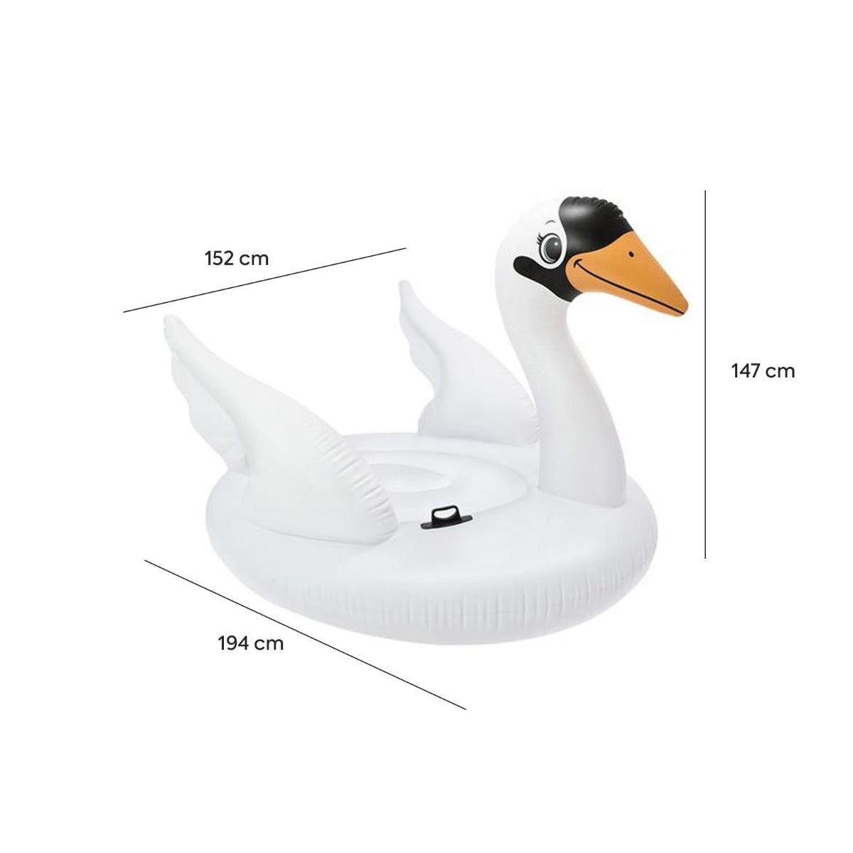 Buy Intex Mega Swan Island Pool Float | Yallatoys.com