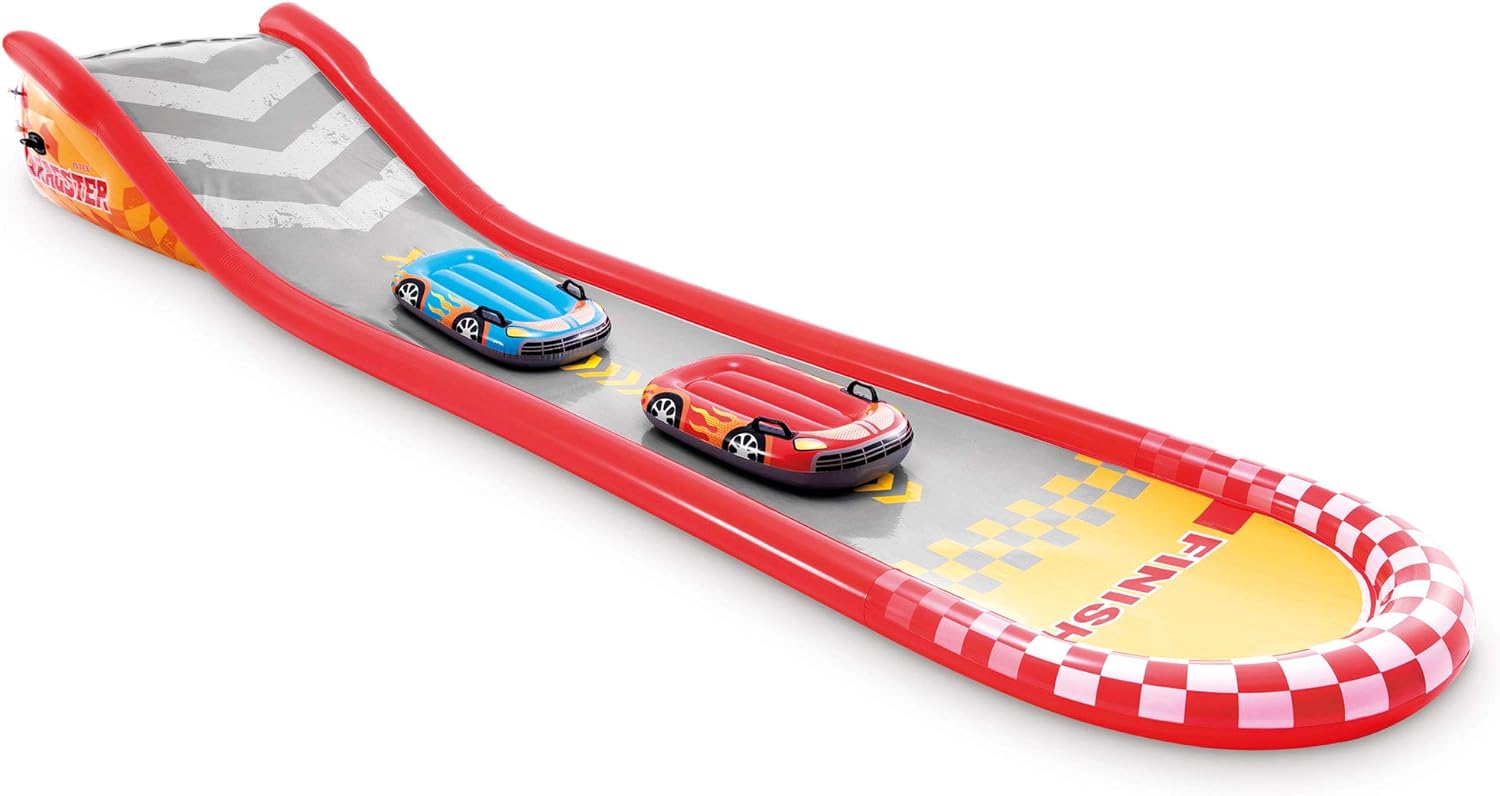 Buy Intex Inflatable Racing Fun Slide | Yallatoys.com