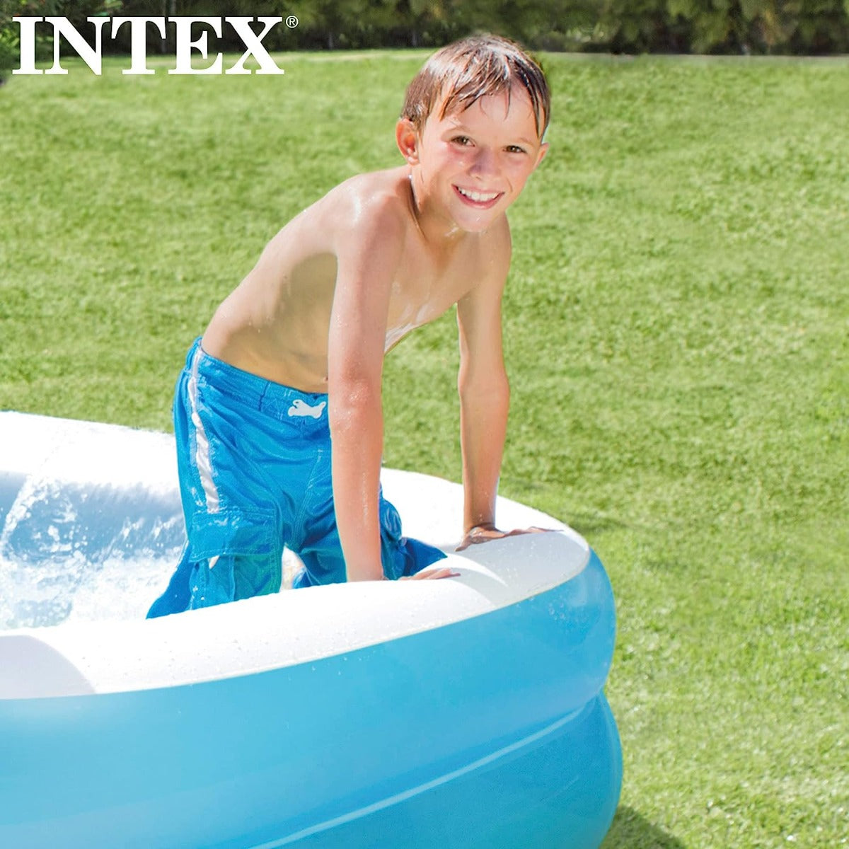 Buy Intex Large Pool Swim Center Family Pool | Yallatoys.com