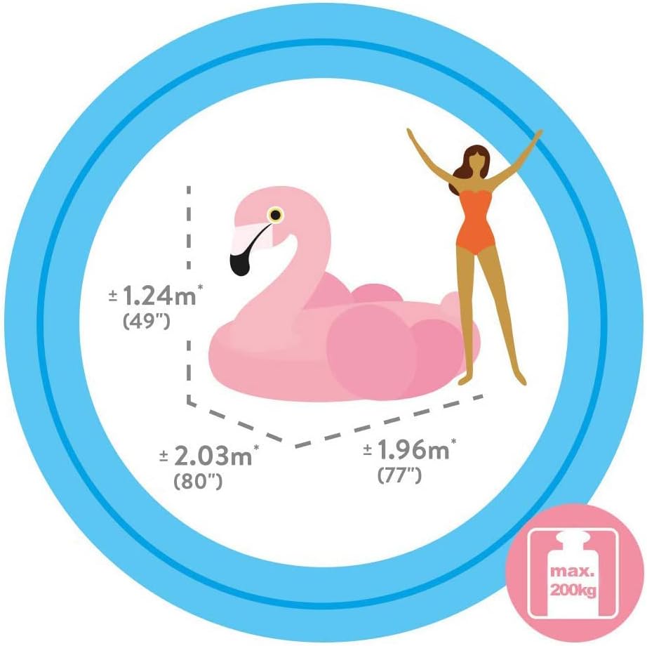 Buy Intex Mega Flamingo Inflatable Island | Yallatoys.com