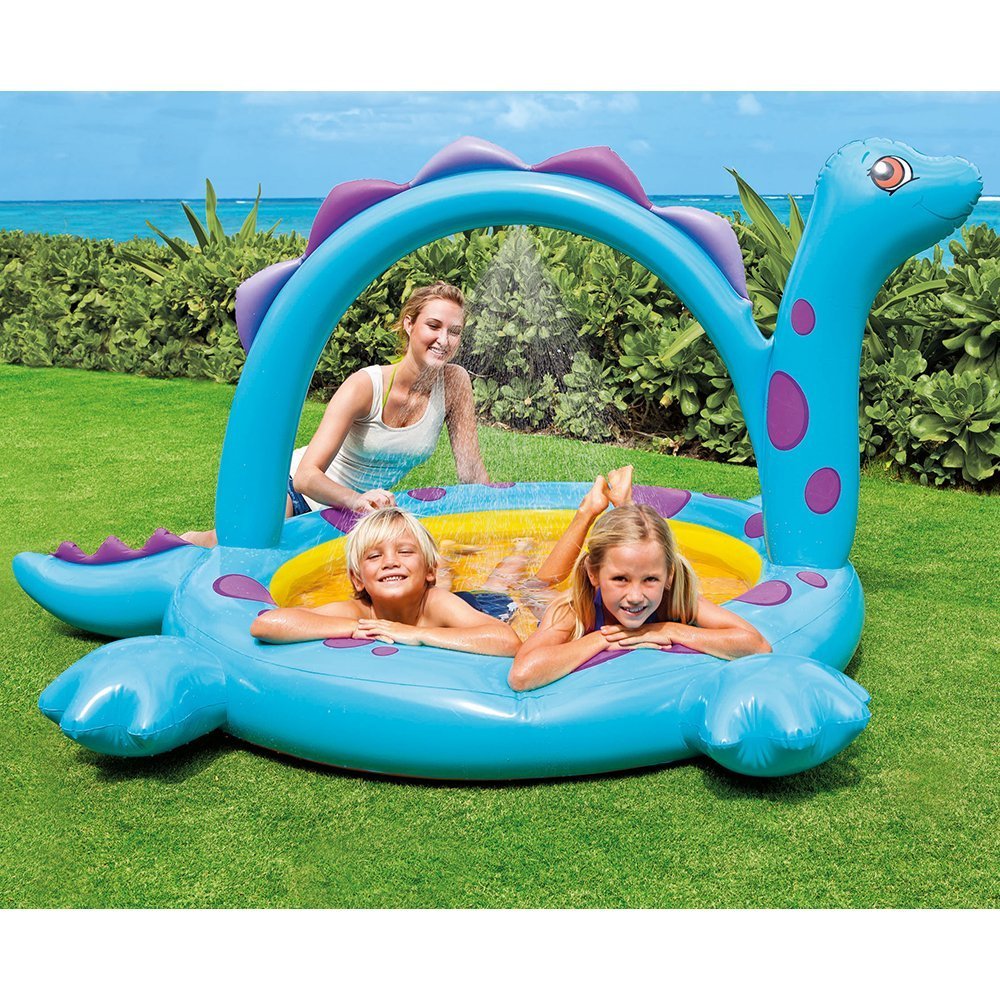 Buy Intex Dino Spray Pool With Splashin Sprayer | Yallatoys.com