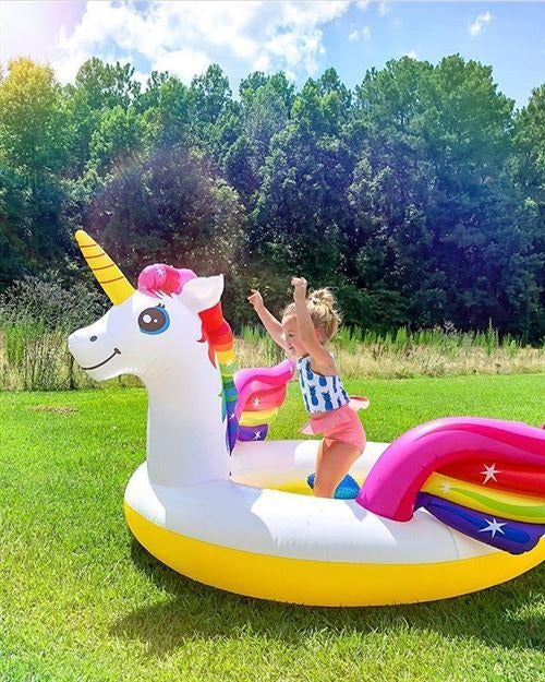 Buy Intex Mystic Unicorn Spray Pool | Yallatoys.com