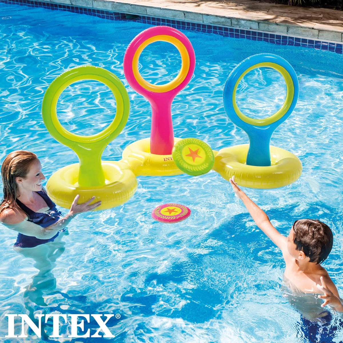Buy Intex Inflatable Flying Disc Toss Game | Yallatoys.com