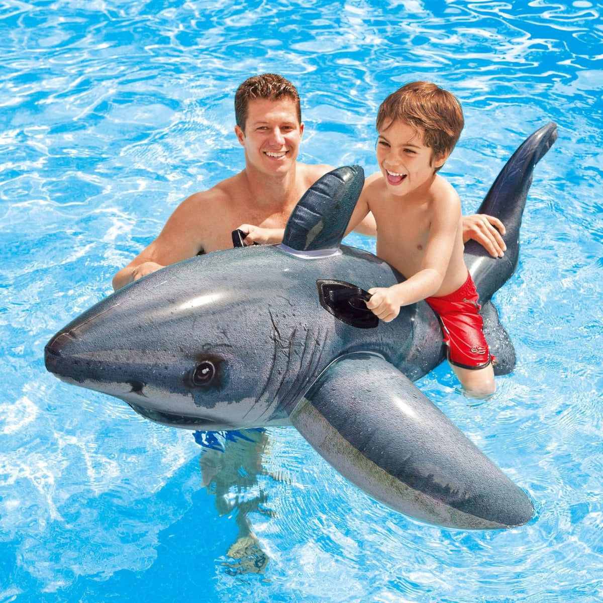 Buy Intex Great White Shark Inflatable Ride-on | Yallatoys.com