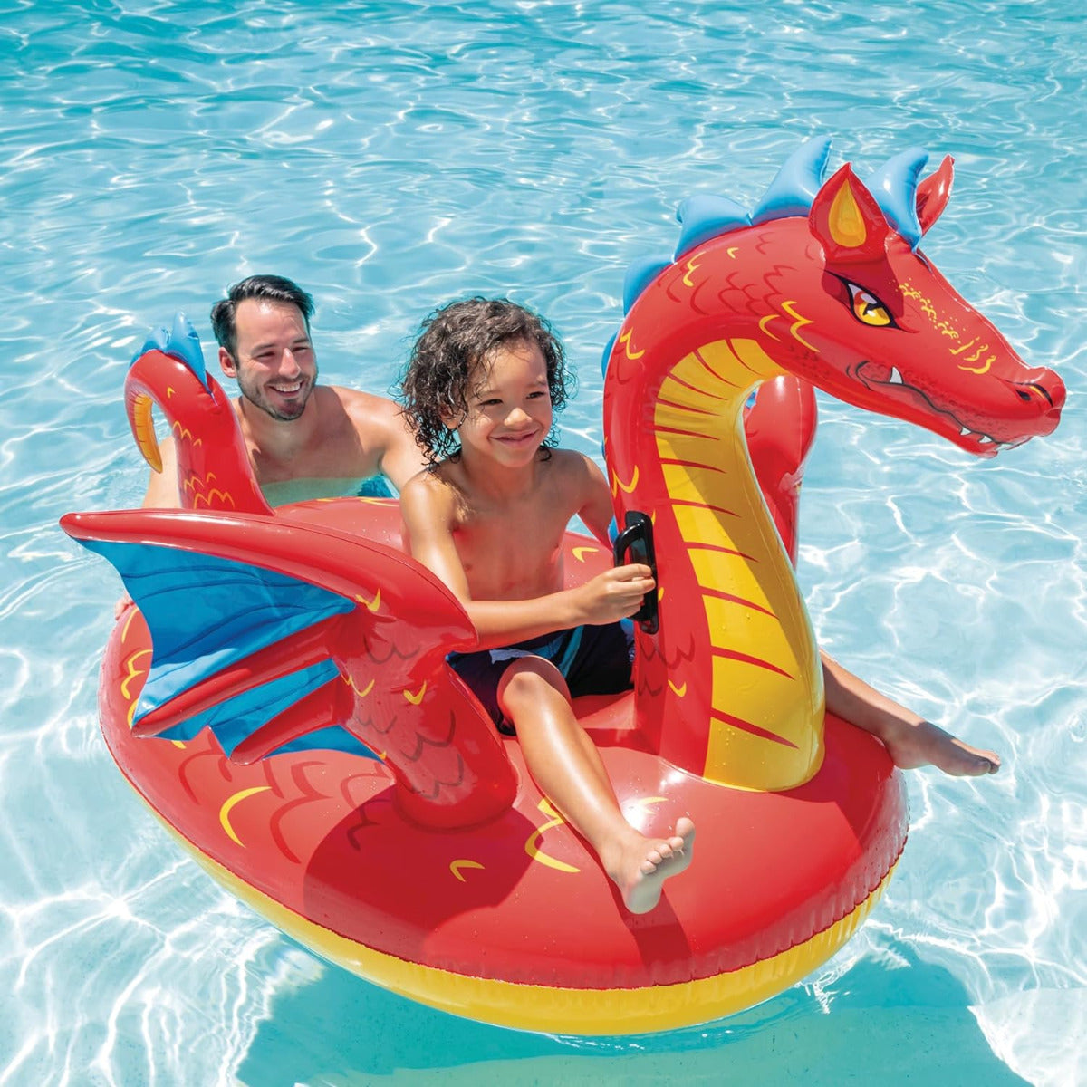 Buy Intex Inflatable Mystical Dragon Ride On | Yallatoys.com