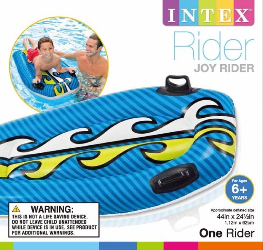 Buy Intex Joy Rider Floating Bed Blue | Yallatoys.com