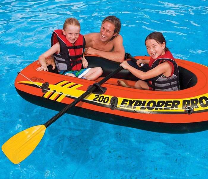 Buy Intex Explorer Pro Boat Set 2 Person | Yallatoys.com