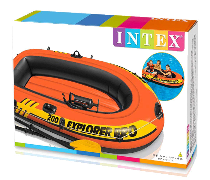 Buy Intex Explorer Pro Boat Set 2 Person | Yallatoys.com