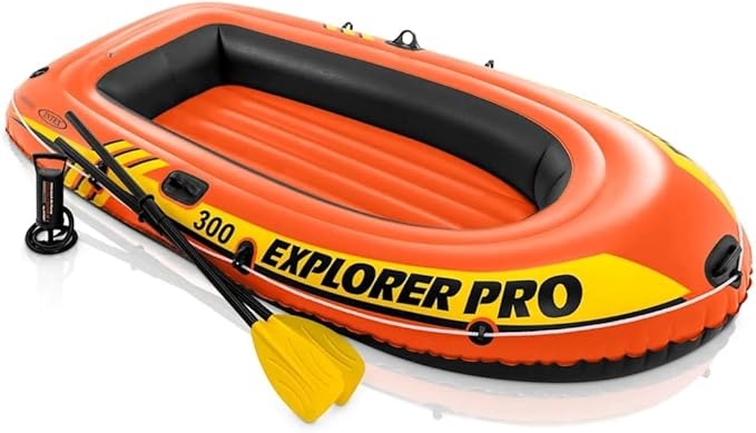 Buy Intex Explorer Pro Boat Set | Yallatoys.com